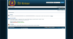 Desktop Screenshot of forum.krmar-drustvo.si